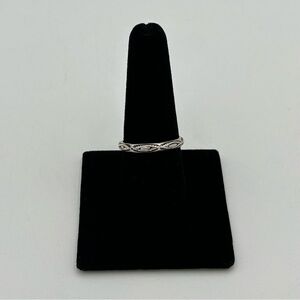 Sterling Silver Patterned Band